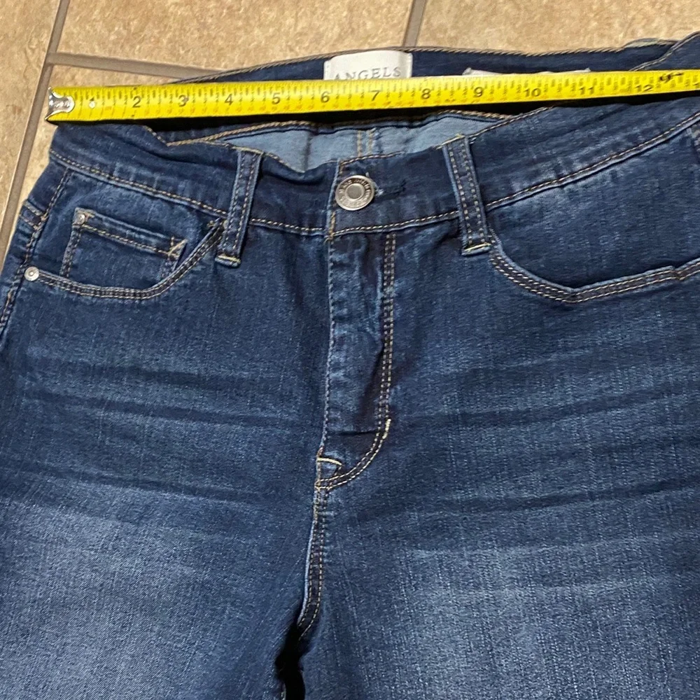 Angel Midnight Blue Denim Size 6 Everflex Bermuda Shorts Spring Summer